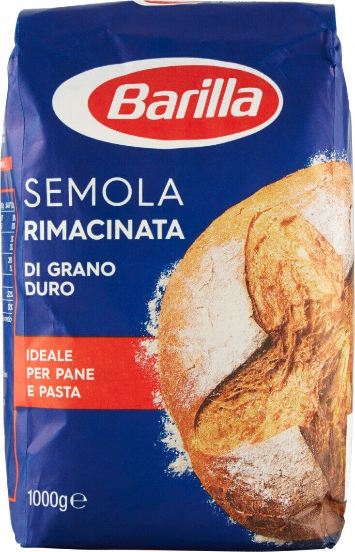 4X Mouka Farina Semola Grano Duro 1kg Barilla