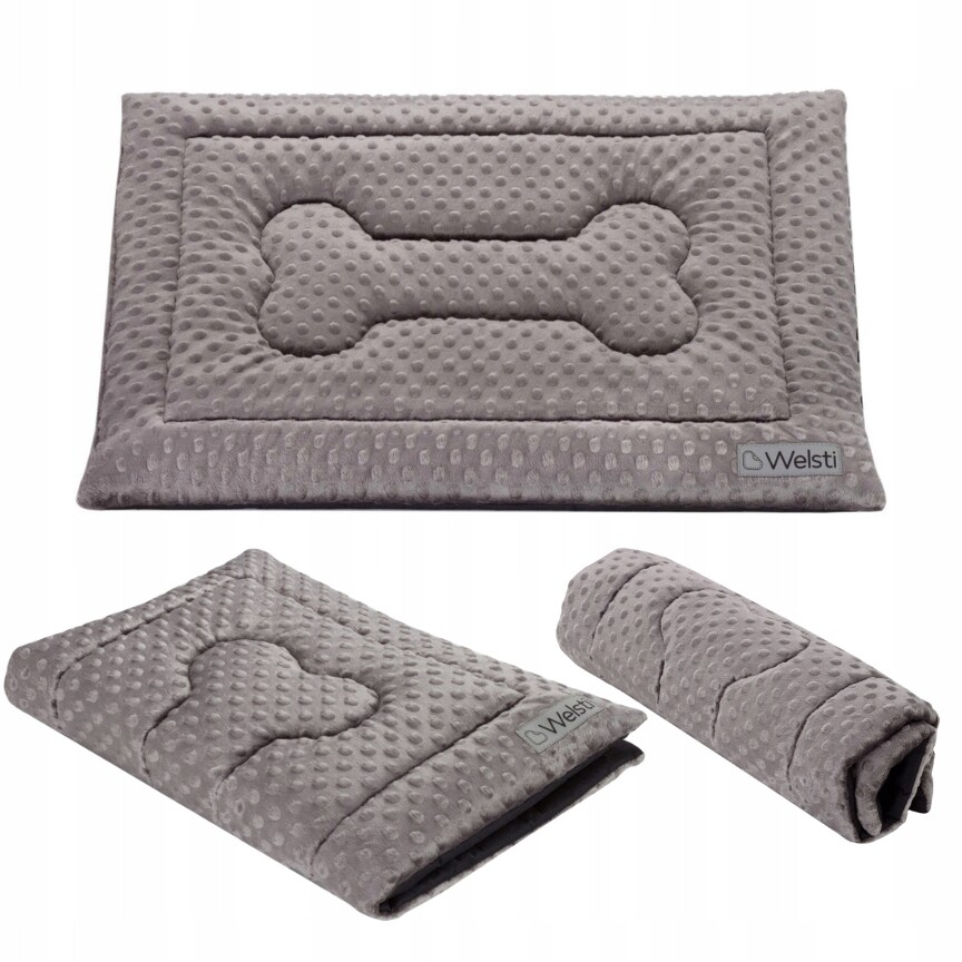 Pelíšek Pro Psa Podložka 100x70 Minky Plyšové Měkké Potah Polštář Velký