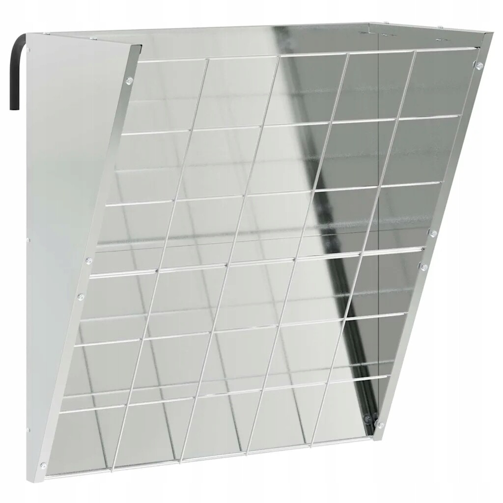 Závěsný krmítko na seno Stříbrná 61 x 33 x 66 cm