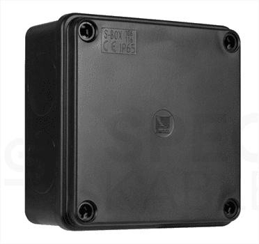 Krabice Instalacyjna přisazené prachotěsné S-BOX 116C 100x100x50 IP65 PAWBOL