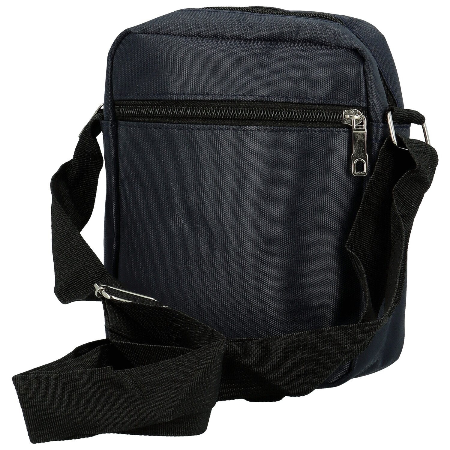 Trendy pánská textilní crossbody taška Coveri Hart, tmavě modrá