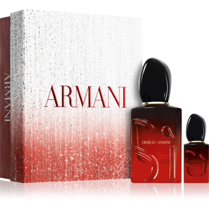 ARMANI - Si Passione Intense Parfum - Sada parfémované vody