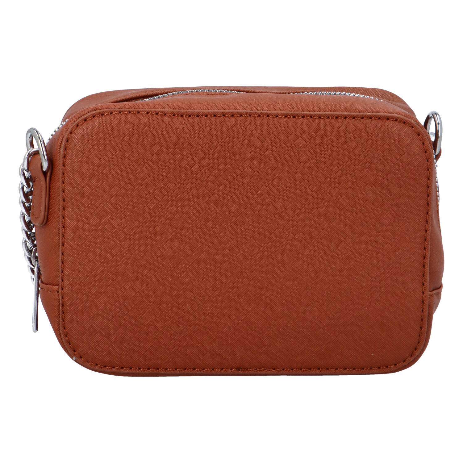 Elegantní dámská koženková kabelka Lucy, koňaková