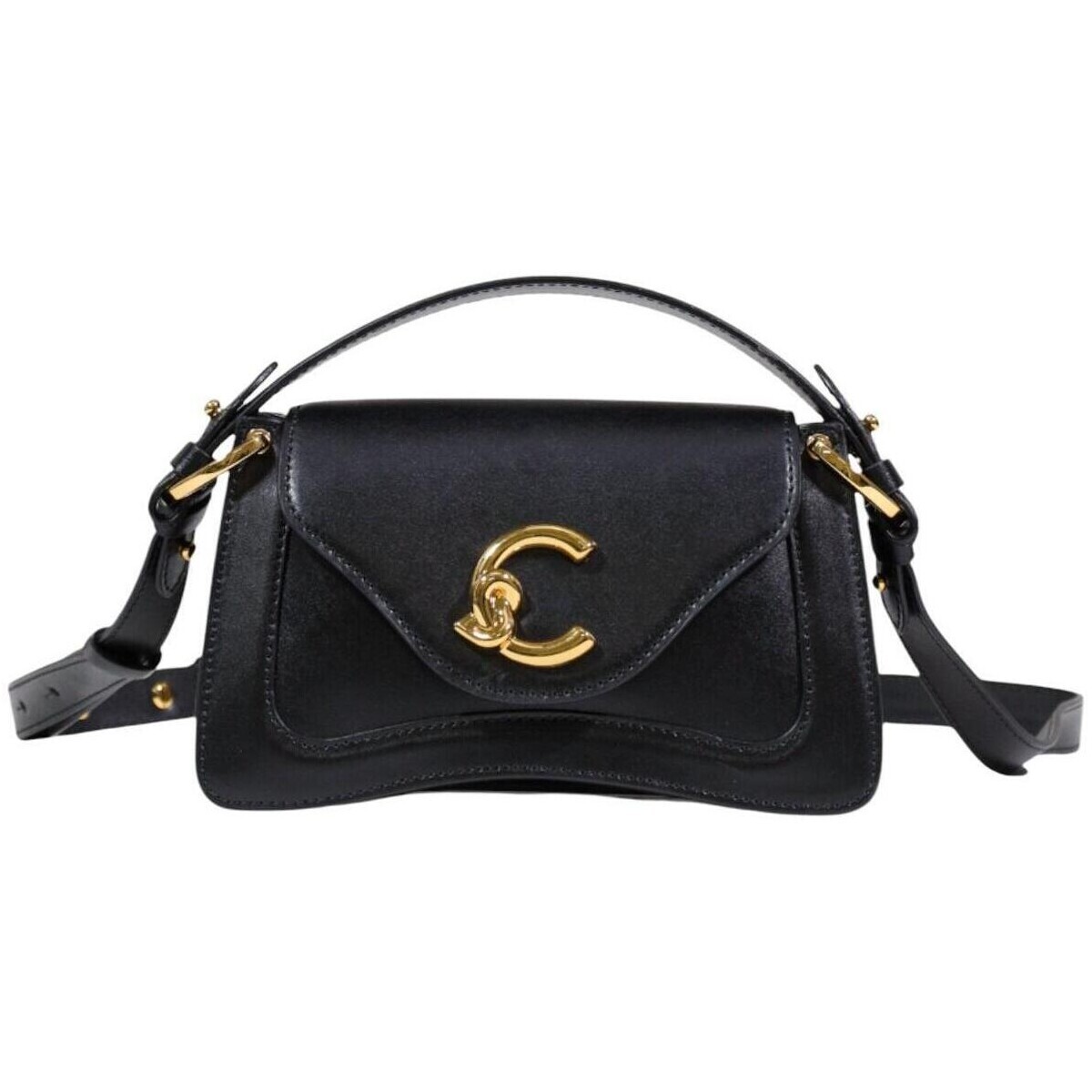 Coccinelle  E1 SSK 18 04 01 - C-ME CALF  Černá