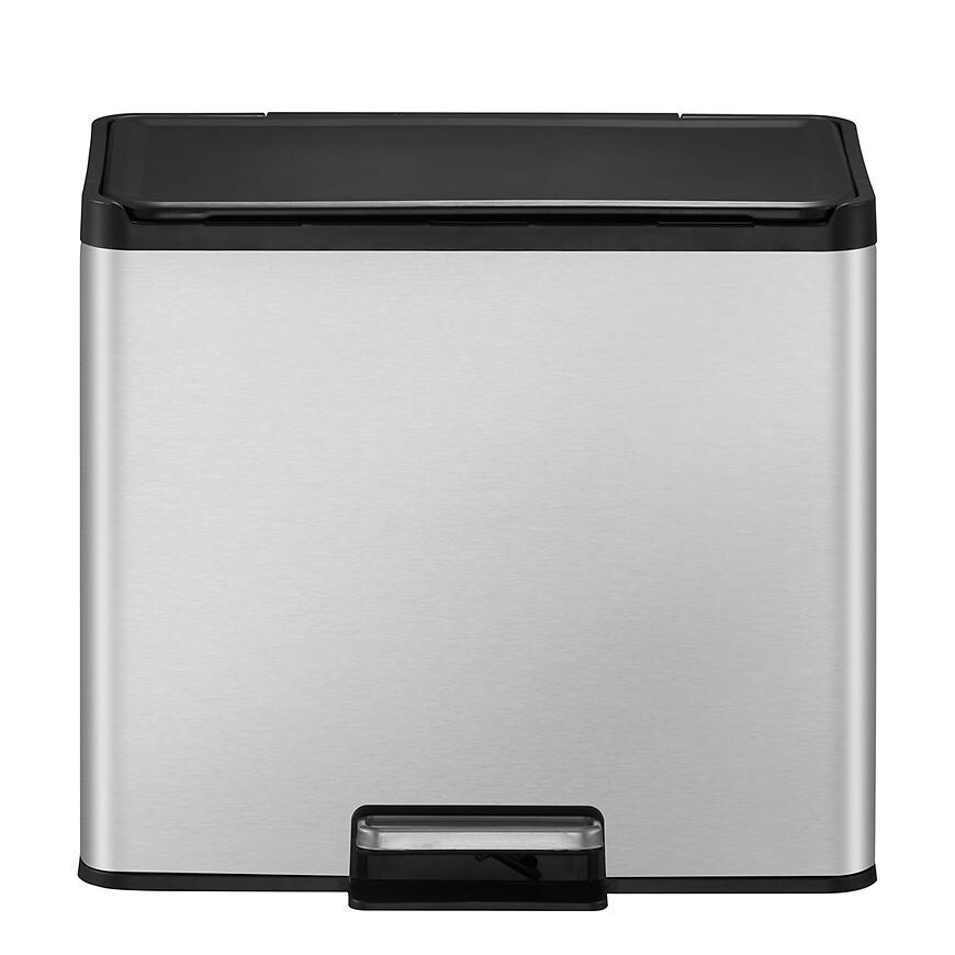 Odpadkový koš Eko Essential 20+9l inox mat 822829