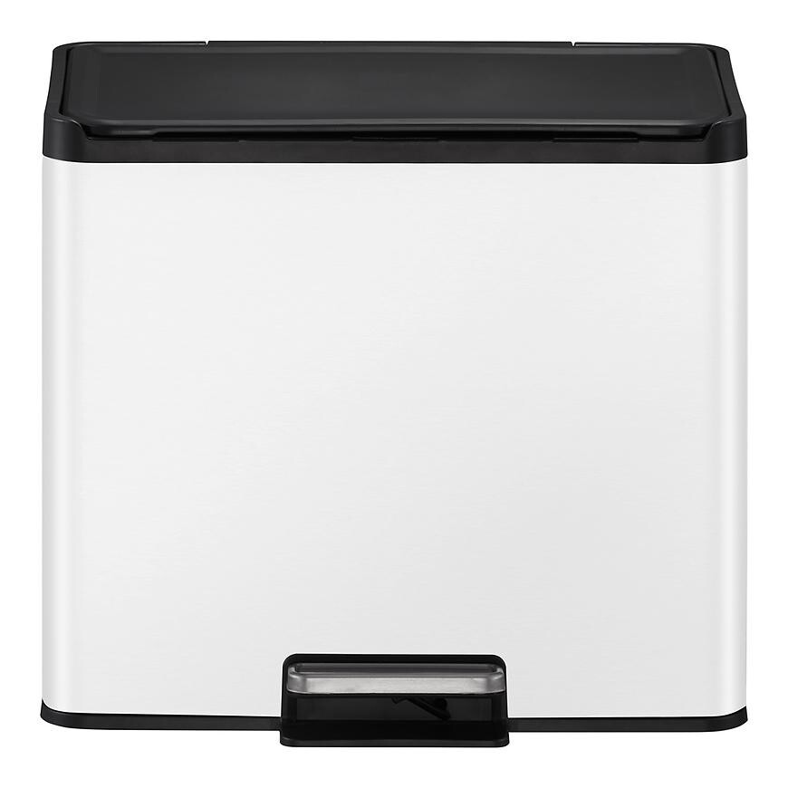 Odpadkový koš Eko Essential 20+9l bílý 822829