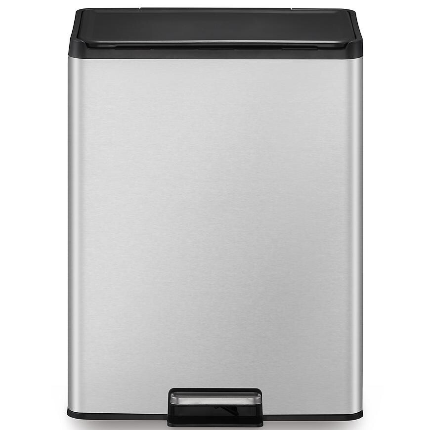 Odpadkový koš Eko Essential 20+20l inox mat 822840