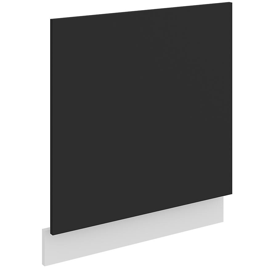 Dvířka pro vestavnou myčku Aria BL/WH 570x596 mm Anti Fingerprint