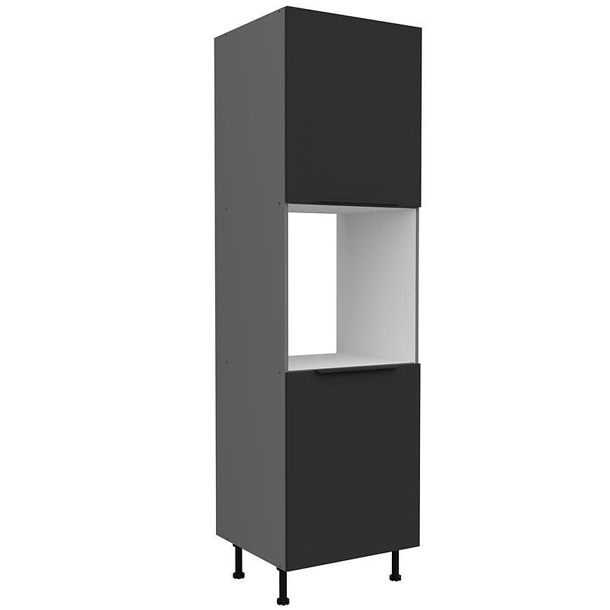 Kuchyňská skříňka Aria BL/ANT Anti Fingerprint 60DP-215 2F