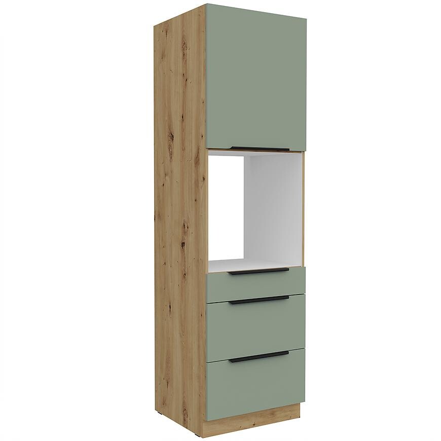 Kuchyňská skříňka Aria SA/AR Anti Fingerprint 60DPS-210 1F 3S