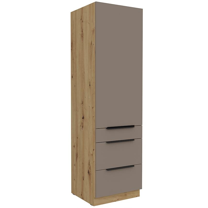 Kuchyňská skříňka Aria TA/AR Anti Fingerprint 60DKS-210 1F 3S