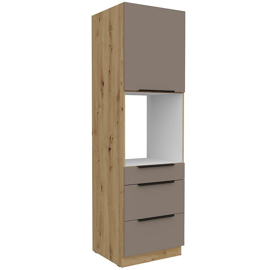 Kuchyňská skříňka Aria TA/AR Anti Fingerprint 60DPS-210 1F 3S