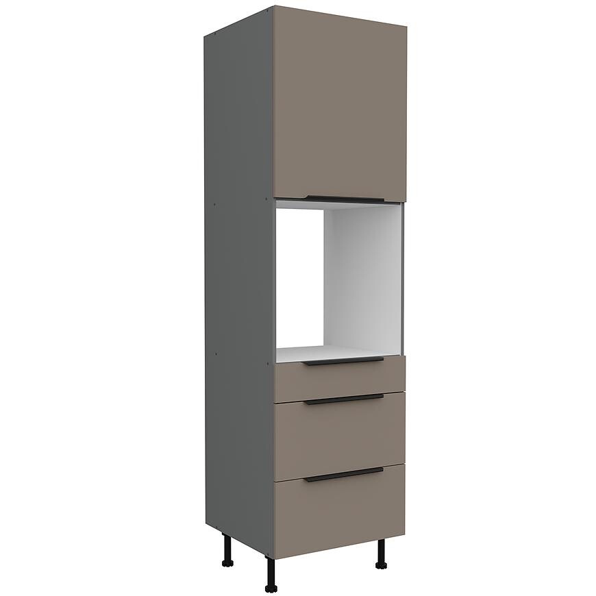 Kuchyňská skříňka Aria TA/ANT Anti Fingerprint 60DPS-215 1F 3S