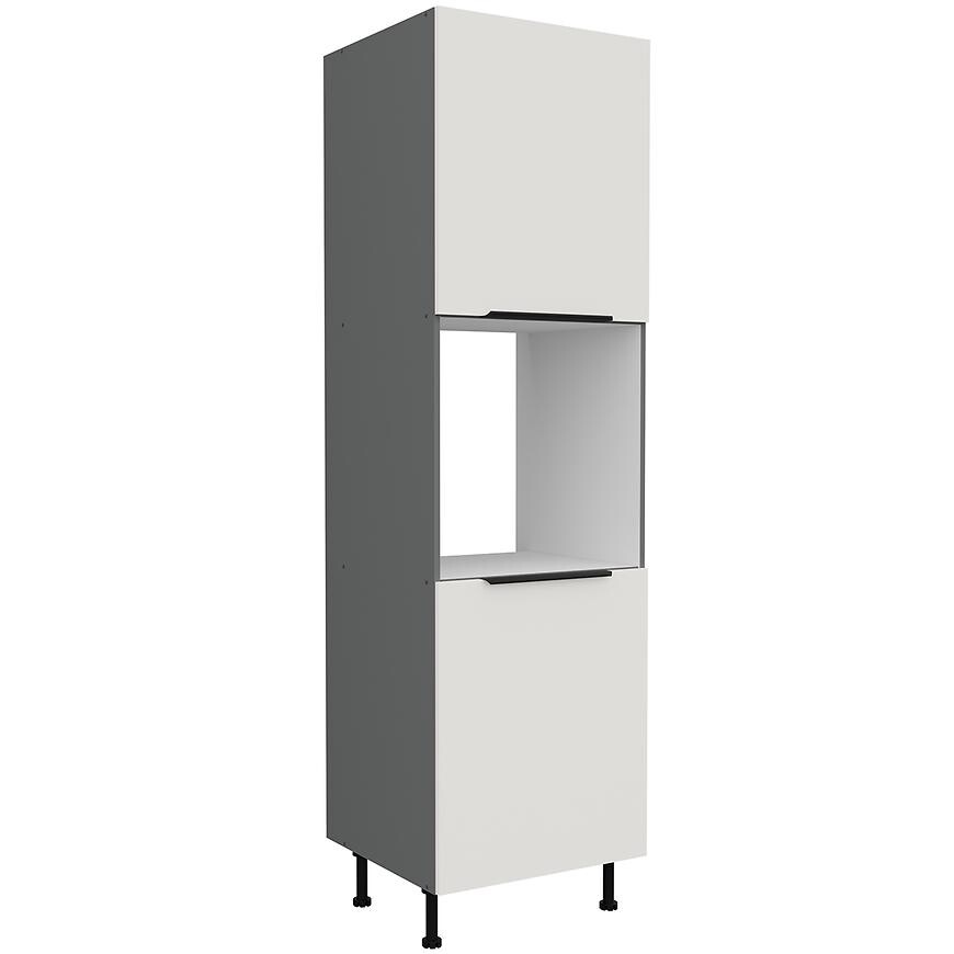Kuchyňská skříňka Aria WH/ANT Anti Fingerprint 60DP-215 2F