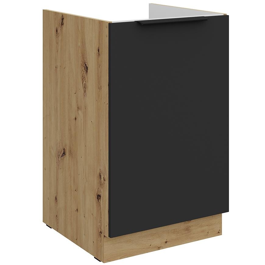 Kuchyňská skříňka Aria BL/AR Anti Fingerprint 50zl 1f Bb