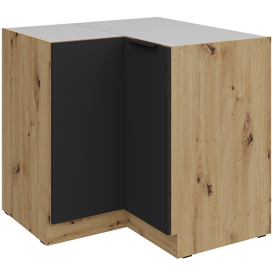 Kuchyňská skříňka Aria BL/AR Anti Fingerprint 90x90 Dn 2f Bb