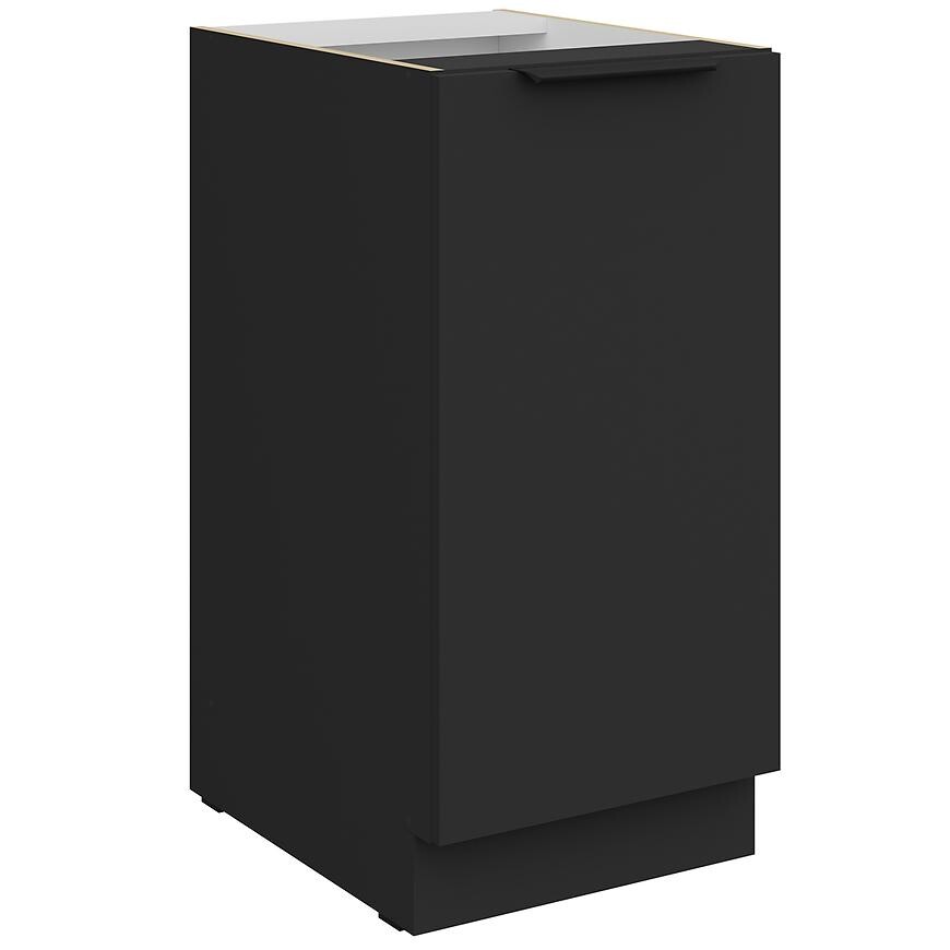 Kuchyňská skříňka Aria BL/BL Anti Fingerprint 40d 1f Bb