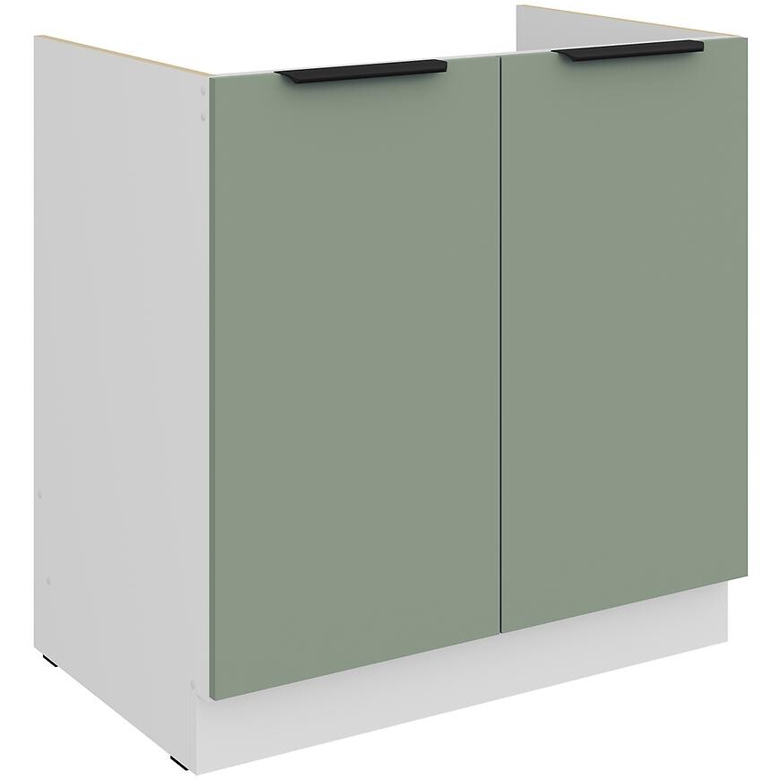 Kuchyňská skříňka Aria SA/WH Anti Fingerprint 80zl 2f Bb