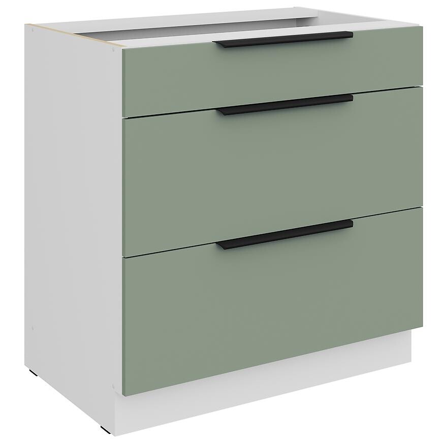 Kuchyňská skříňka Aria SA/WH Anti Fingerprint 80d 3s Bb