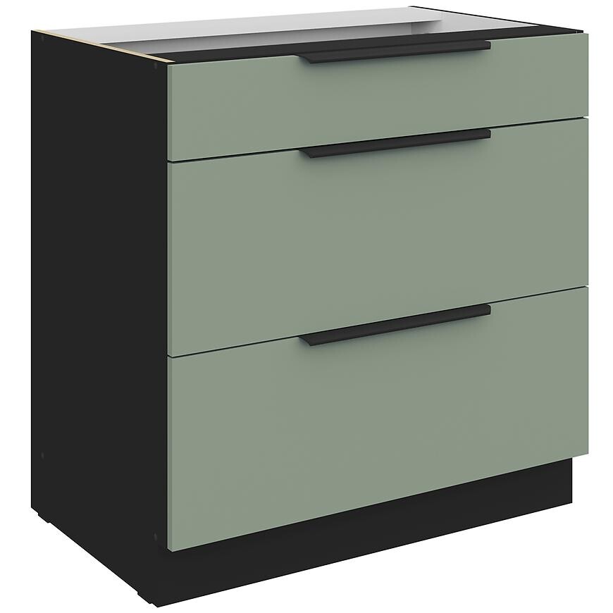 Kuchyňská skříňka Aria SA/BL Anti Fingerprint 80d 3s Bb