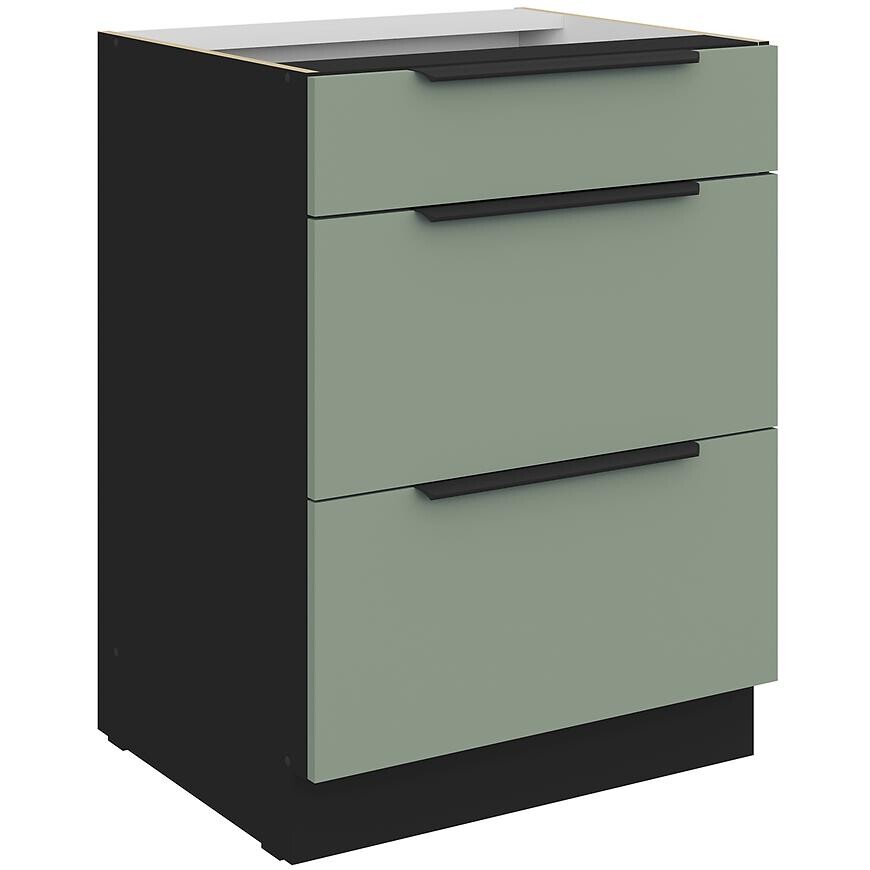 Kuchyňská skříňka Aria SA/BL Anti Fingerprint 60d 3s Bb