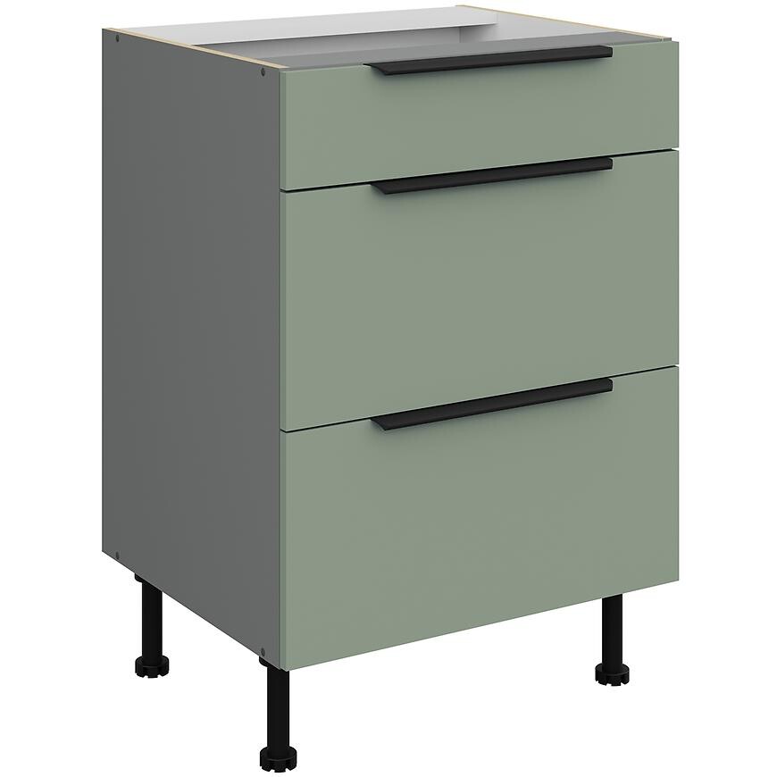 Kuchyňská skříňka Aria SA/ANT Anti Fingerprint 60d 3s Bb