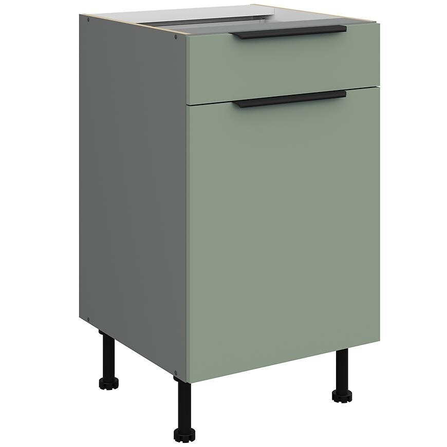 Kuchyňská skříňka Aria SA/ANT Anti Fingerprint 50d 1f 1s Bb