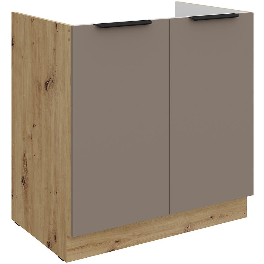 Kuchyňská skříňka Aria TA/AR Anti Fingerprint 80zl 2f Bb