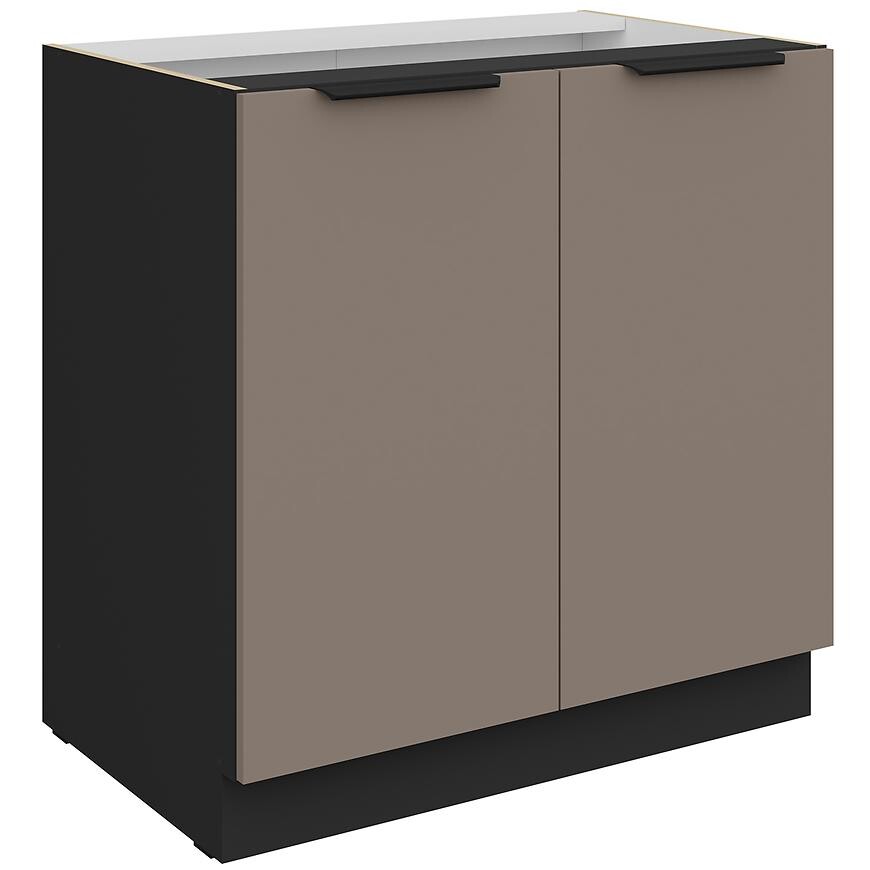 Kuchyňská skříňka Aria TA/BL Anti Fingerprint 80d 2f Bb