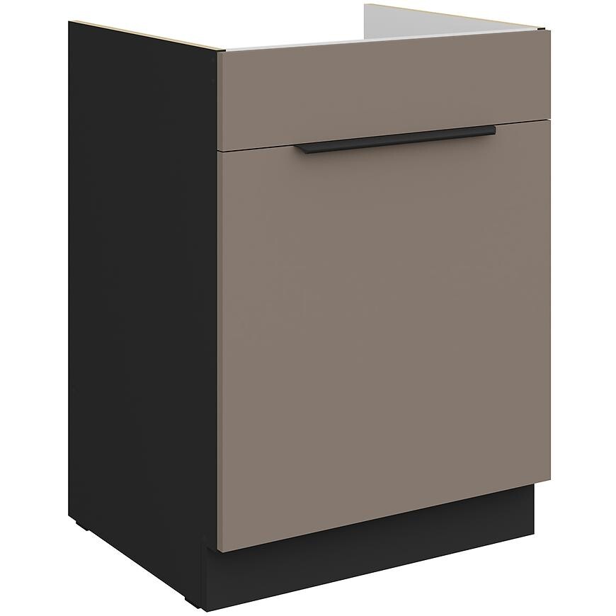 Kuchyňská skříňka Aria TA/BL Anti Fingerprint 60zl 1s Bb