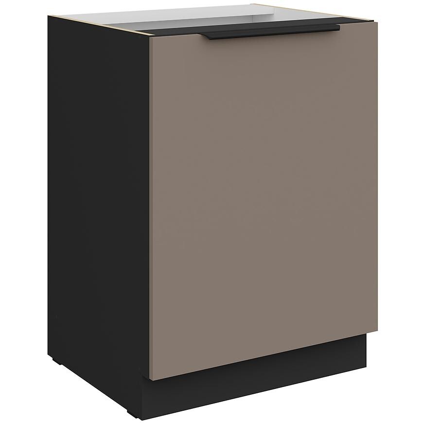 Kuchyňská skříňka Aria TA/BL Anti Fingerprint 60d 1f Bb