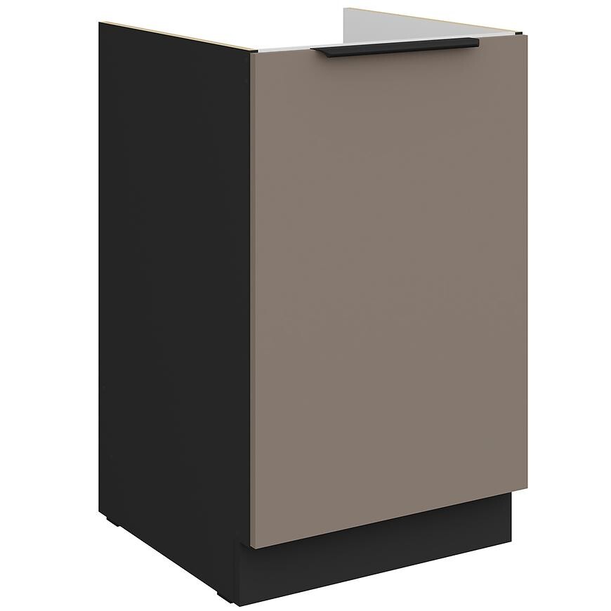 Kuchyňská skříňka Aria TA/BL Anti Fingerprint 50zl 1f Bb