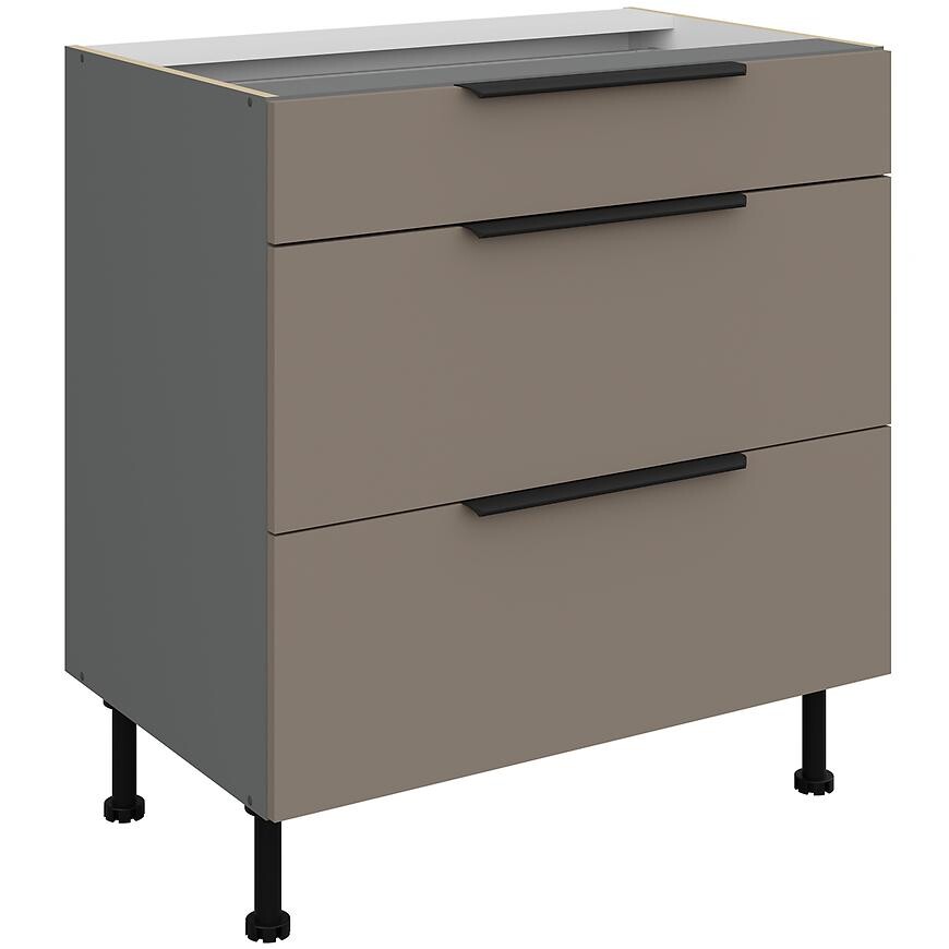 Kuchyňská skříňka Aria TA/ANT Anti Fingerprint 80d 3s Bb