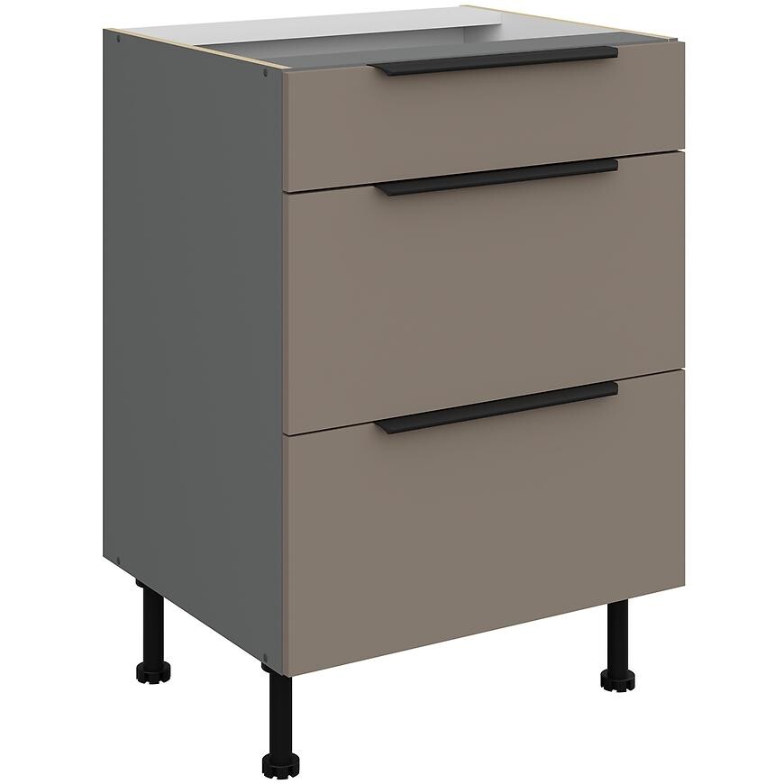 Kuchyňská skříňka Aria TA/ANT Anti Fingerprint 60d 3s Bb