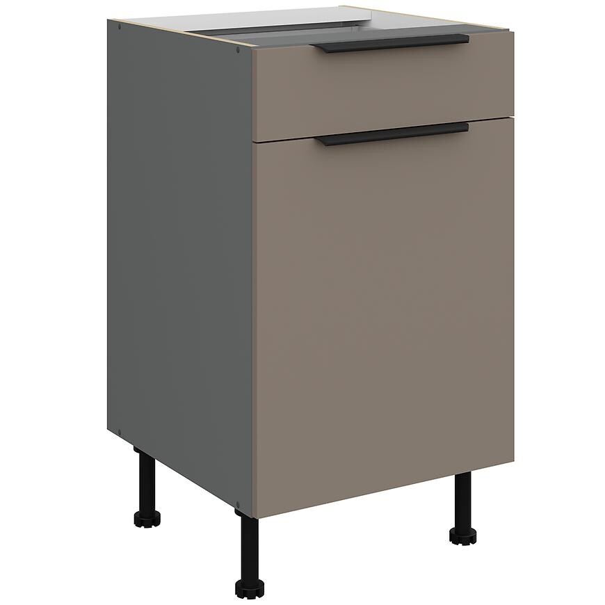 Kuchyňská skříňka Aria TA/ANT Anti Fingerprint 50d 1f 1s Bb