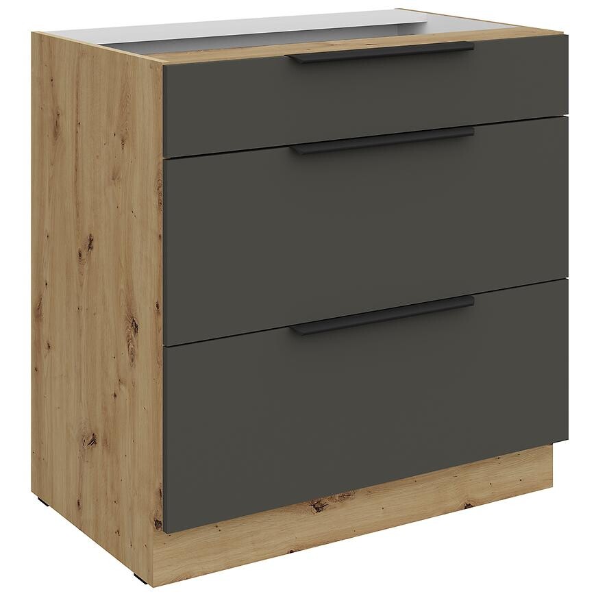 Kuchyňská skříňka Aria GR/AR Anti Fingerprint 80d 3s Bb