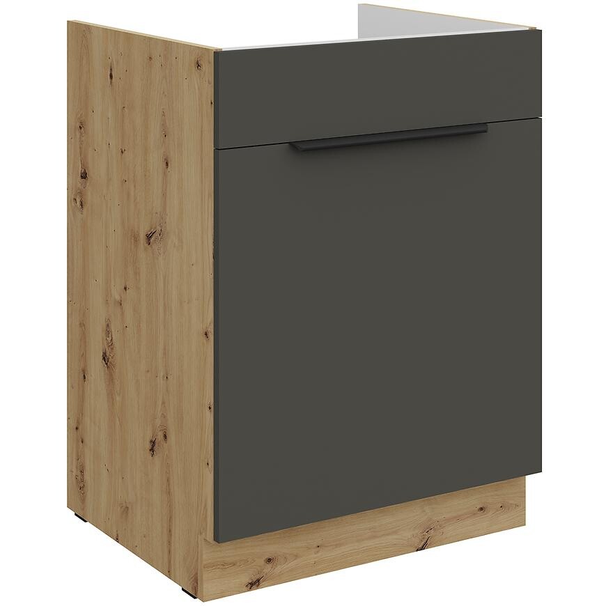 Kuchyňská skříňka Aria GR/AR Anti Fingerprint 60zl 1s Bb