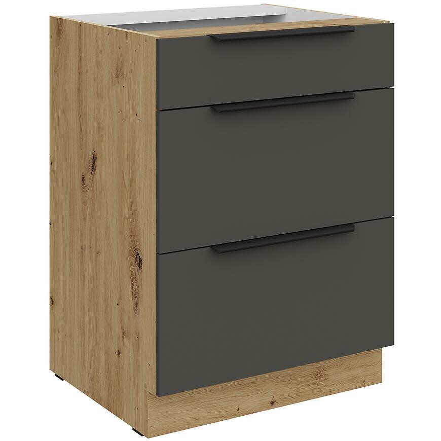 Kuchyňská skříňka Aria GR/AR Anti Fingerprint 60d 3s Bb