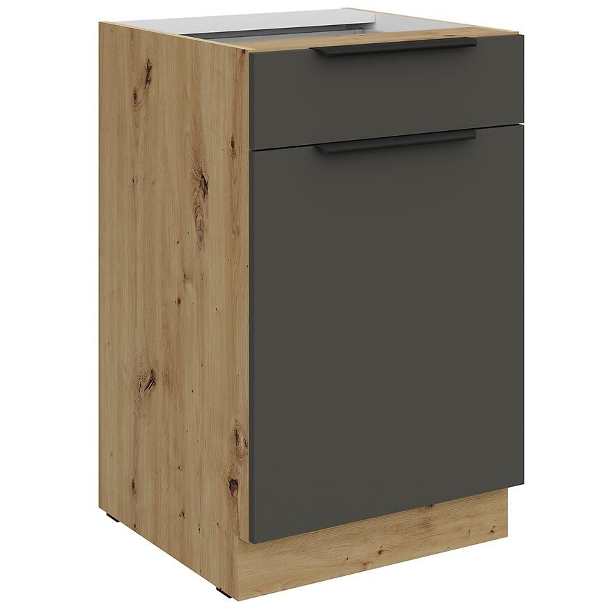 Kuchyňská skříňka Aria GR/AR Anti Fingerprint 50d 1f 1s Bb