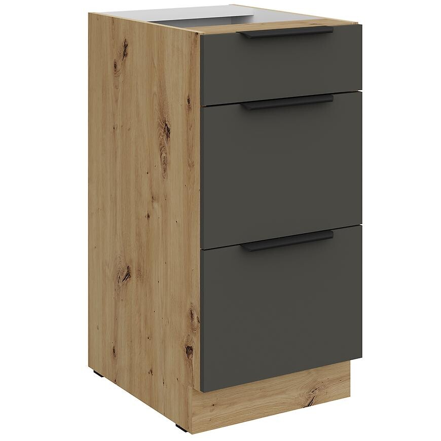 Kuchyňská skříňka Aria GR/AR Anti Fingerprint 40d 3s Bb