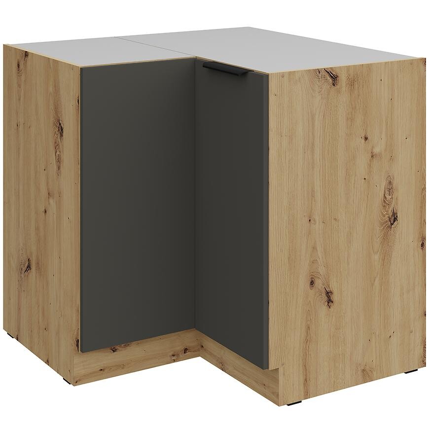 Kuchyňská skříňka Aria GR/AR Anti Fingerprint 90x90 Dn 2f Bb