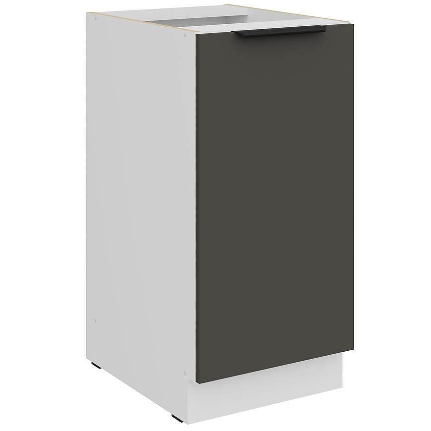 Kuchyňská skříňka Aria GR/WH Anti Fingerprint 40d 1f Bb