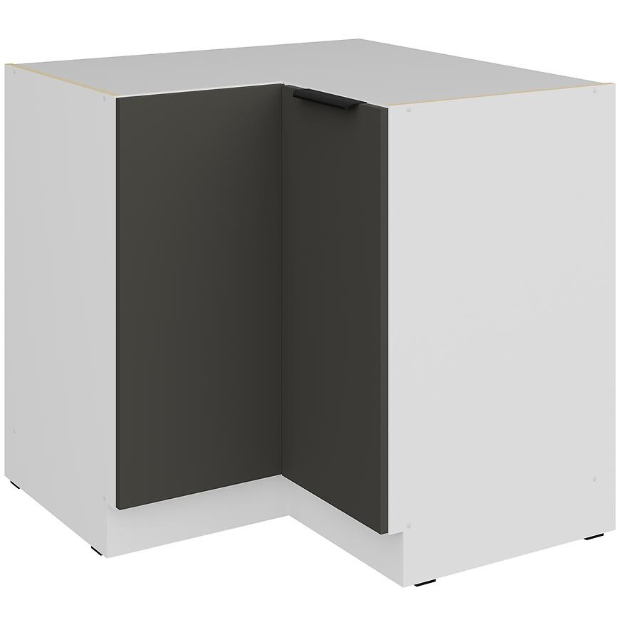 Kuchyňská skříňka Aria GR/WH Anti Fingerprint 90x90 Dn 2f Bb