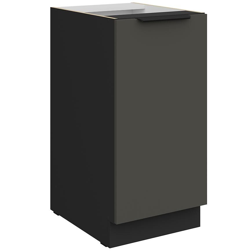 Kuchyňská skříňka Aria GR/BL Anti Fingerprint 40d 1f Bb