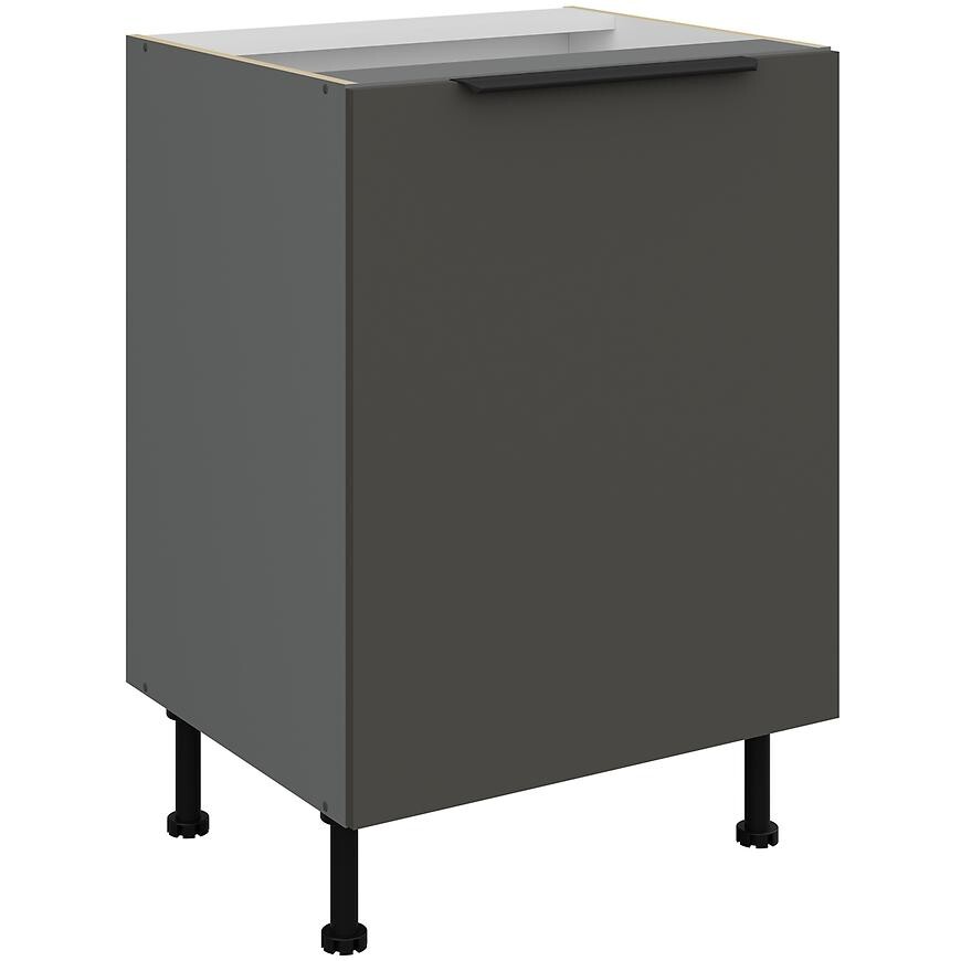 Kuchyňská skříňka Aria GR/ANT Anti Fingerprint 60d 1f Bb