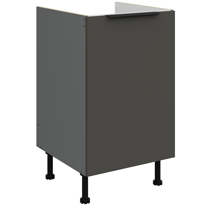 Kuchyňská skříňka Aria GR/ANT Anti Fingerprint 50zl 1f Bb