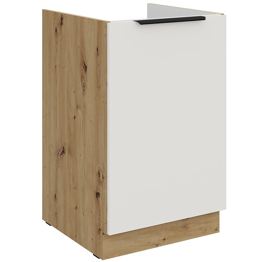 Kuchyňská skříňka Aria WH/AR Anti Fingerprint 50zl 1f Bb