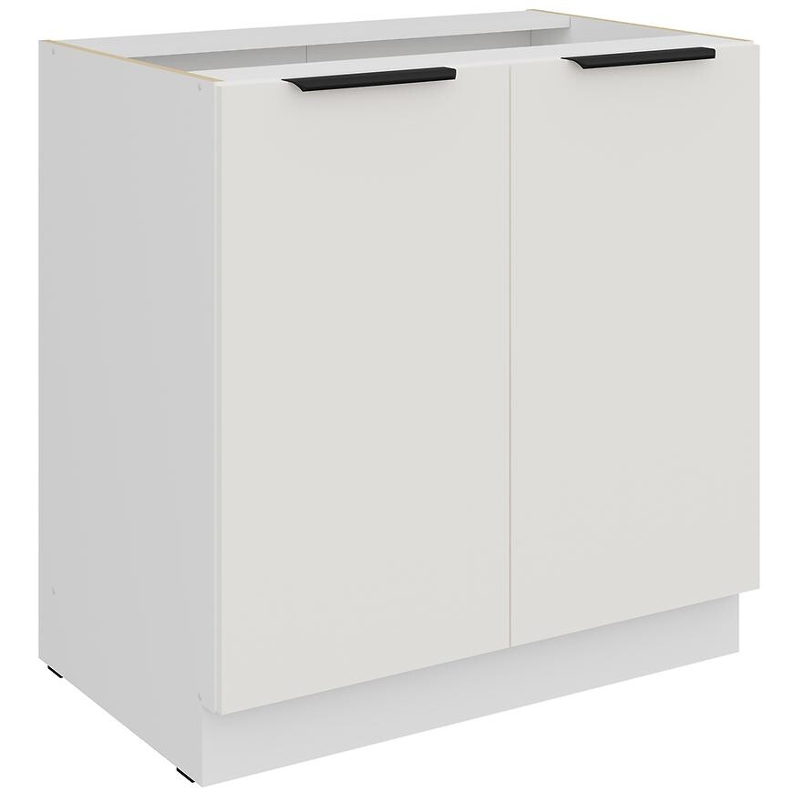 Kuchyňská skříňka Aria WH/WH Anti Fingerprint 80d 2f Bb