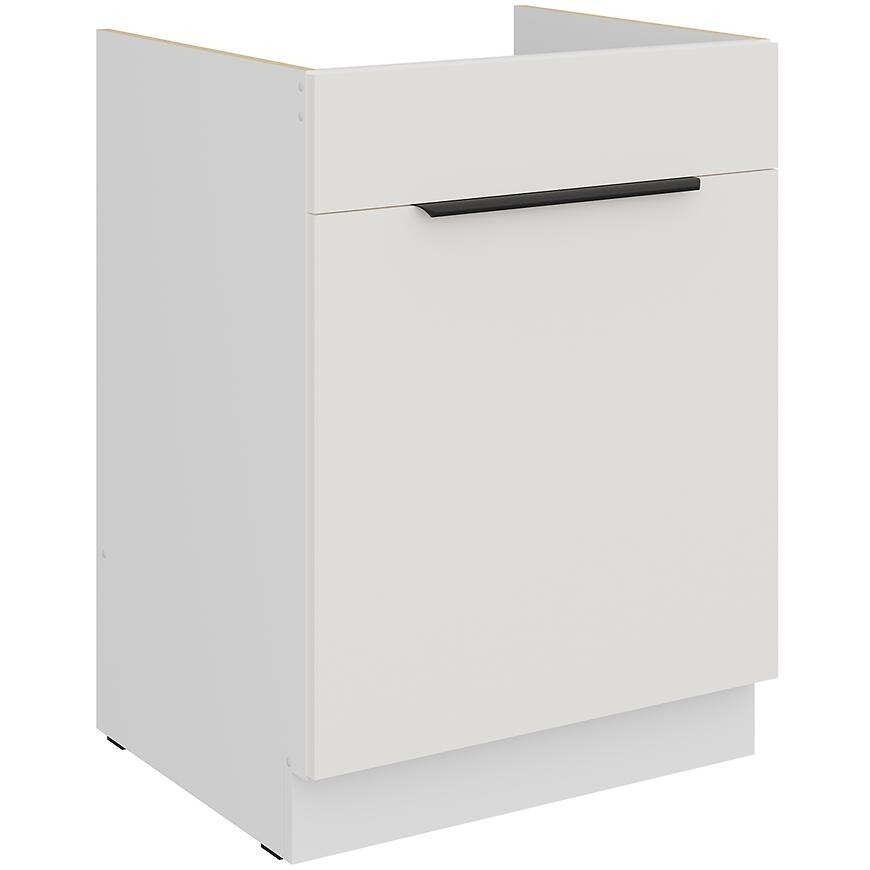 Kuchyňská skříňka Aria WH/WH Anti Fingerprint 60zl 1s Bb