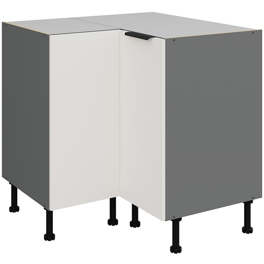 Kuchyňská skříňka Aria WH/ANT Anti Fingerprint 90x90 Dn 2f Bb